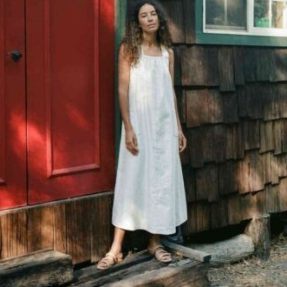 Christy Dawn The Etta Dress - Blue Harvest Stripe